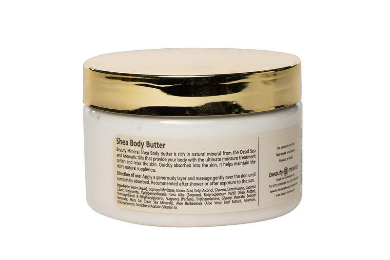 Beauty Mineral Spa - Shea Body Butter Vanilla Patchouli - BeesActive Australia