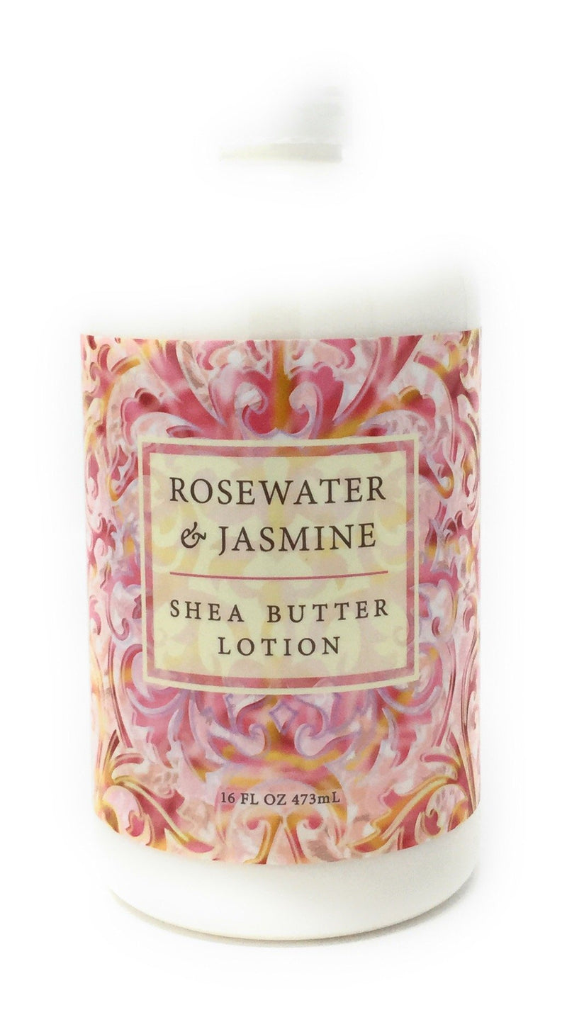 Greenwich Bay Trading Company Shea Butter Lotion, Rosewater & Jasmine 16 Fl Oz - BeesActive Australia