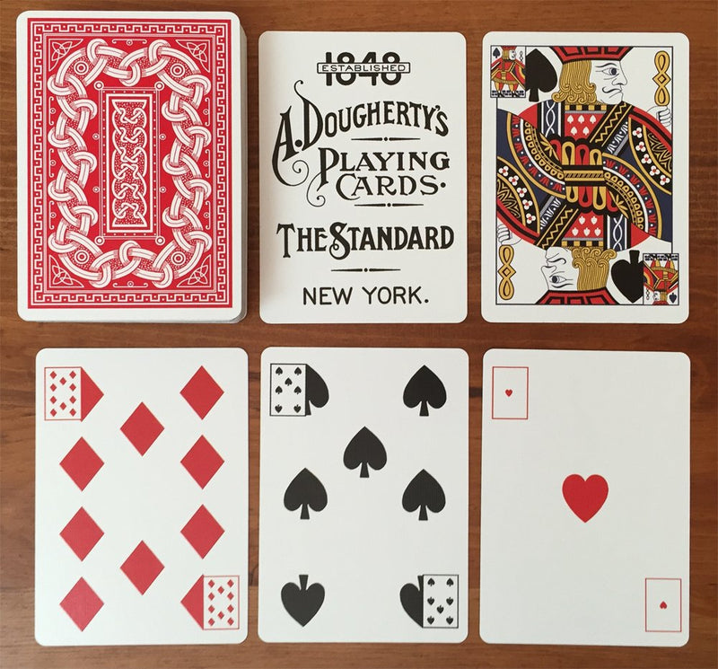 [AUSTRALIA] - A. Dougherty Triplicate Restoration Playing Cards 