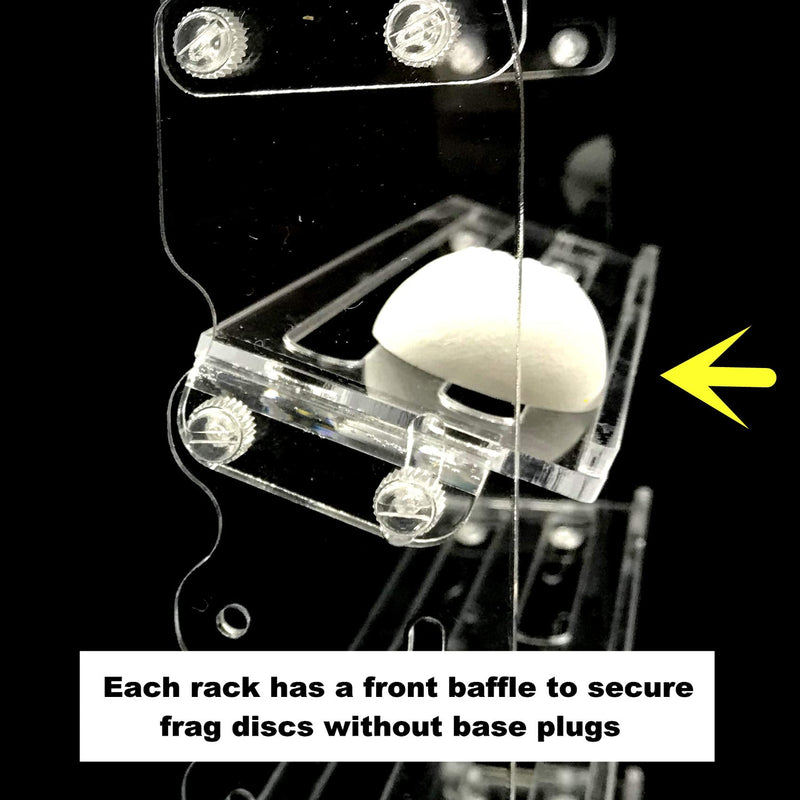 Reefing Art Vertical Frag Rack Holds up to 84 Coral frag Plugs Hang on Back (Large) - BeesActive Australia