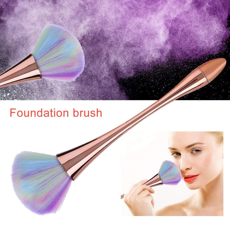 Filfeel 1Pcs Nail Dust Cleaning Brush, Soft Foundation Brushes Nail Art Powder Dust Removal Brushes Manicure DIY Tool(#3) #3 - BeesActive Australia