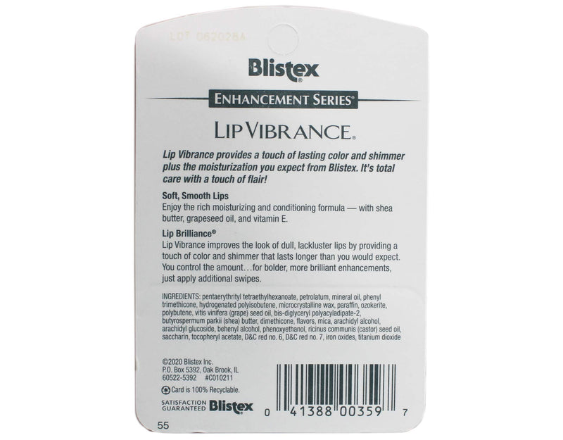 Blistex Lip Vibrance, Lip Protectant 0.13 oz (Pack of 4) - BeesActive Australia