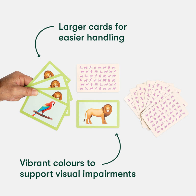 Relish - Animal Snap Card Game, Alzheimer’s & Dementia Activities, Aids, Toys and Games for Elderly/Seniors - BeesActive Australia