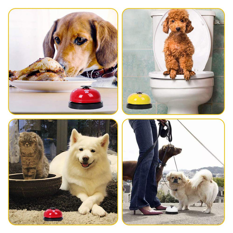 maxin Dog Training Bell, Set of 3 Dog Puppy Pet Potty Training Bells,Dog Training Bells for Door Small Dog Cat,Dog Training Bell to Go Outside, Interactive Toys Pet Tool Communication Device - BeesActive Australia
