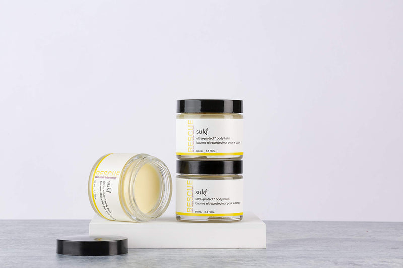 Suki Skincare Ultra-Protect Body Balm - with Cocoa Butter, Coconut Oil, Beeswax, & Shea Butter, 60 ml - BeesActive Australia
