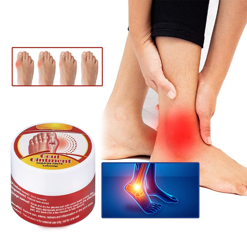 Gout Ointment,Joint Pain Ointment,Arching Bunion Pain Relief Cream,Joint Toe Pain Relief Stiffness,Pain Relief for Feet Joint Knee Back Wrist,10g - BeesActive Australia