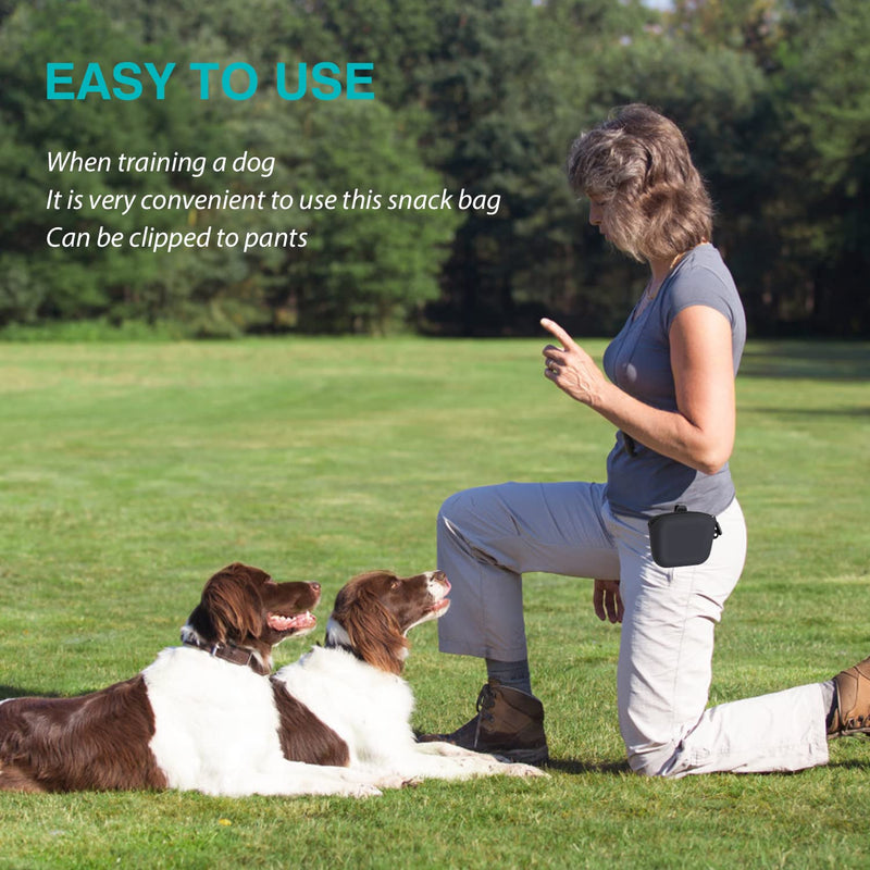 Dog Training Treat Pouch with Clip, Portable Waterproof Puppy Treat Bag and Training Clicker S - BeesActive Australia