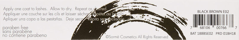 Sorme Cosmetics Extreme Volumizing Mascara Black Brown - BeesActive Australia