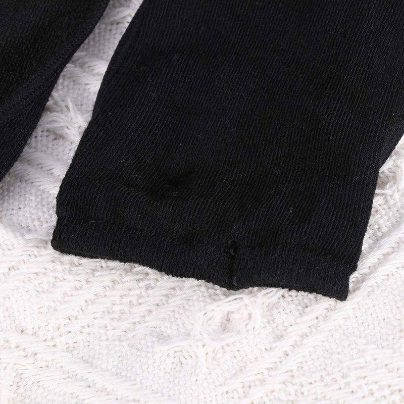 Exceart 3 Pairs of Peep Toe Socks Open Toe Socks Invisible Liner Breathable Liner Socks No Show with Nonslip Gel Heel Grip (Black) Black - BeesActive Australia