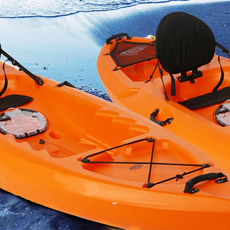 KINDPMA Kayak Carry Handle 2 Pack Heavy Duty Rubber Kayak Moulded Webbing Handles Replacement Accessories for Ocean Kayak Lifetime Kayaks Pelican Kayaks Perception Kayaks Canoe or Luggage - BeesActive Australia