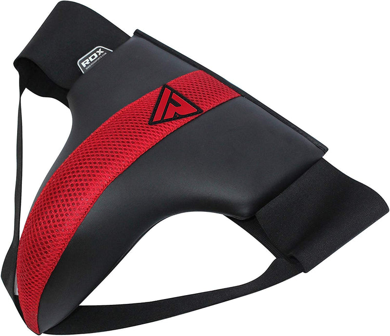 [AUSTRALIA] - RDX Groin Guard for Boxing, MMA Training, Abdominal Protector for Martial Arts, Kickboxing & Muay Thai, Abdo Protection Gear for Men, Jock Strap for Sparring, Taekwondo, BJJ, Karate & Fighting Small 