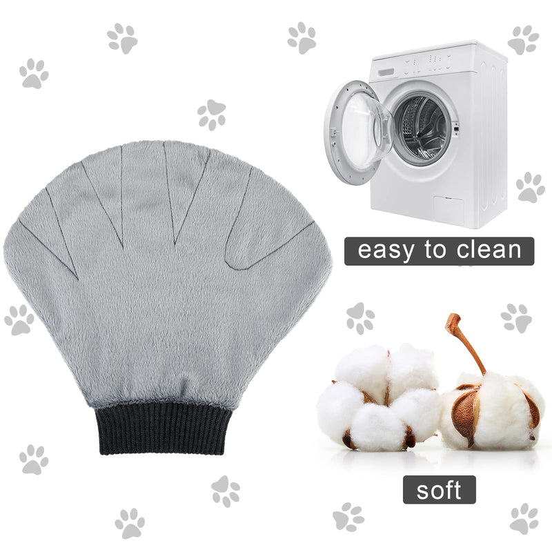 Sugar Glider Bonding Mitt, Calming Sleeping Glove for Small Animals Hedgehog Hamster Anti Bite Pet Handling Glove Grooming Bite Proof Protection Supplies, 9.06 x 9.06 Inches - BeesActive Australia