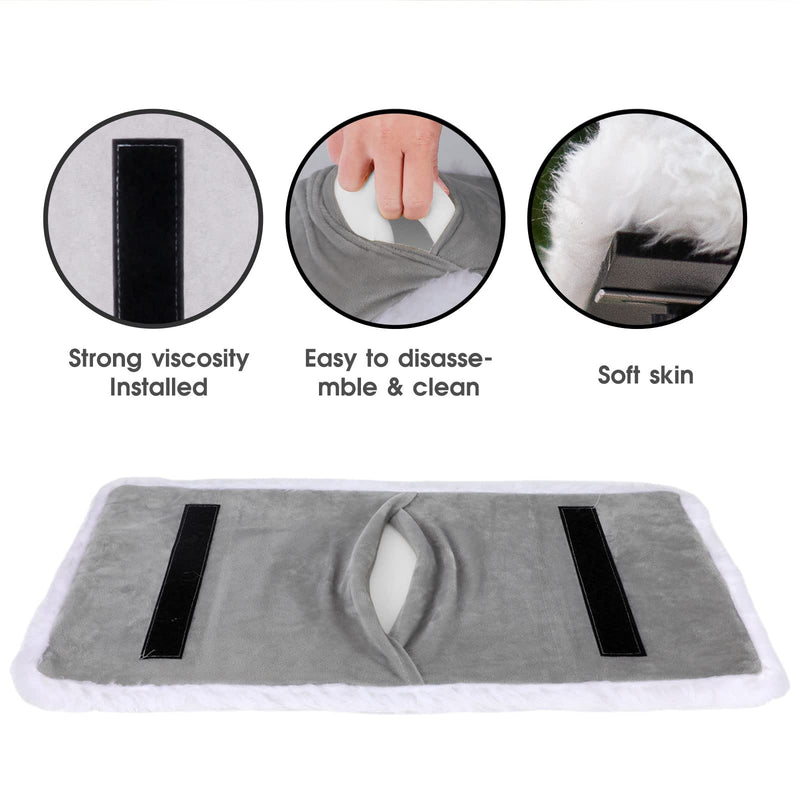 Topmart Window Sill Cat Perch,Kitty Sill,Cat Window Perch for Large Cats,Cat Window Seat,Cat Shelf for Window Sill,Window Cat Bed,Pet Window Perch Shelf - BeesActive Australia