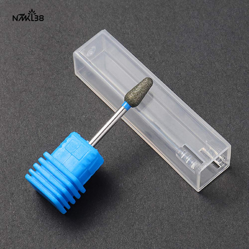 NMKL38 Diamond Bur 3/32" Russian Electric Nail Drill Bit File Stainless Steel Professional Podiatry Chiropody Pedicure Manicure Drill Bit - BeesActive Australia