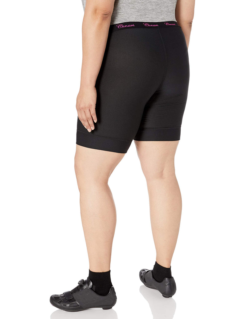 Canari Cyclewear Womens Ultima Gel Liner Plus Black 1X - BeesActive Australia