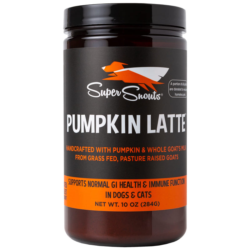 Super Snouts Pumpkin Latte Digestive Supplement for Dogs and Cats, 10 oz - Antibiotic Free, Maintains Healthy Gut, Promotes Stool Consistency - BeesActive Australia