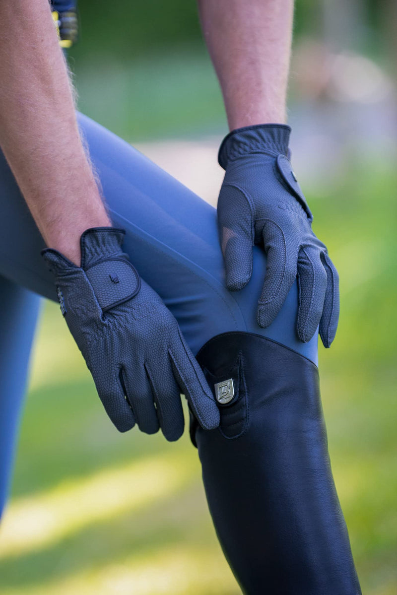 Roeckl Roeck-Grip Unisex Gloves 9 Anthracite - BeesActive Australia