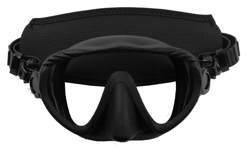 Symbiotic Tac-Strap: Non-Slip Dive Mask Strap, Black, One-Size Fits All - BeesActive Australia