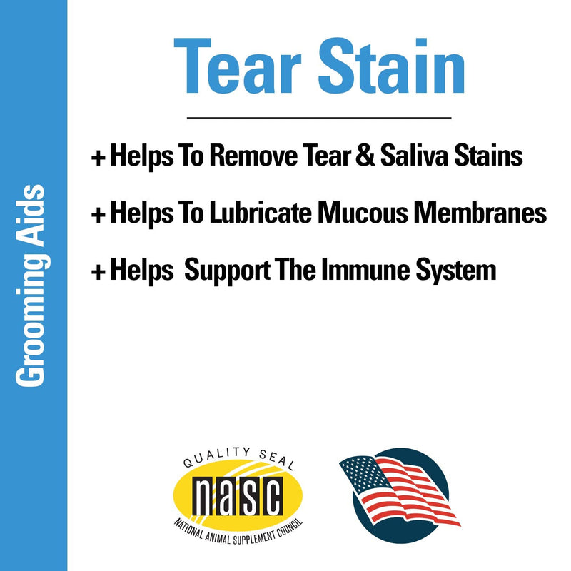 Vet Classics Tear Stain Supplements for Dogs, Cats – Helps to Prevent and Eliminate Tear Stains for Dog, Cat Breeds – Pet Supplement, Pet Immune Support 65 Soft Chews - BeesActive Australia