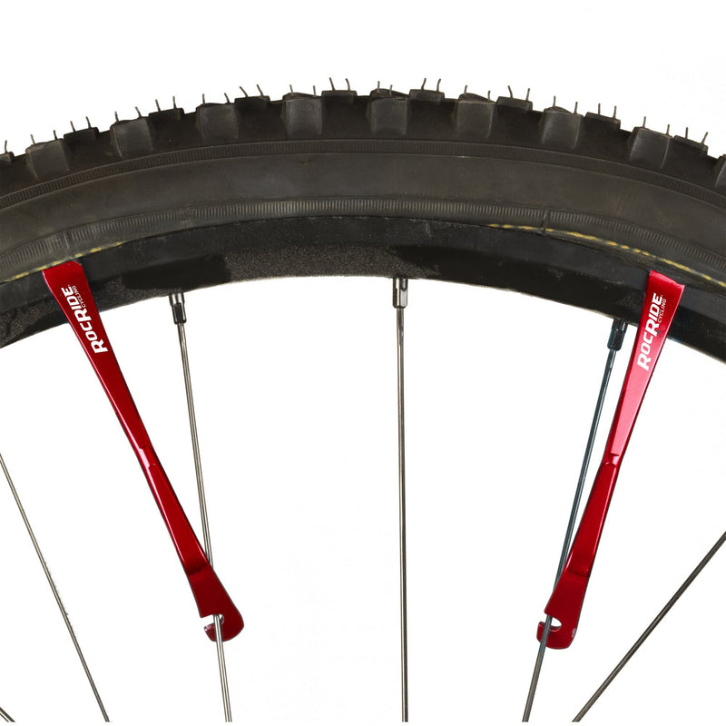 RocRide 36-PC Bike Inner Tube Repair Kit. Includes Vulcanizing and Self Adhesive Bike Tire Patch Kit with Metal Tire Levers - BeesActive Australia