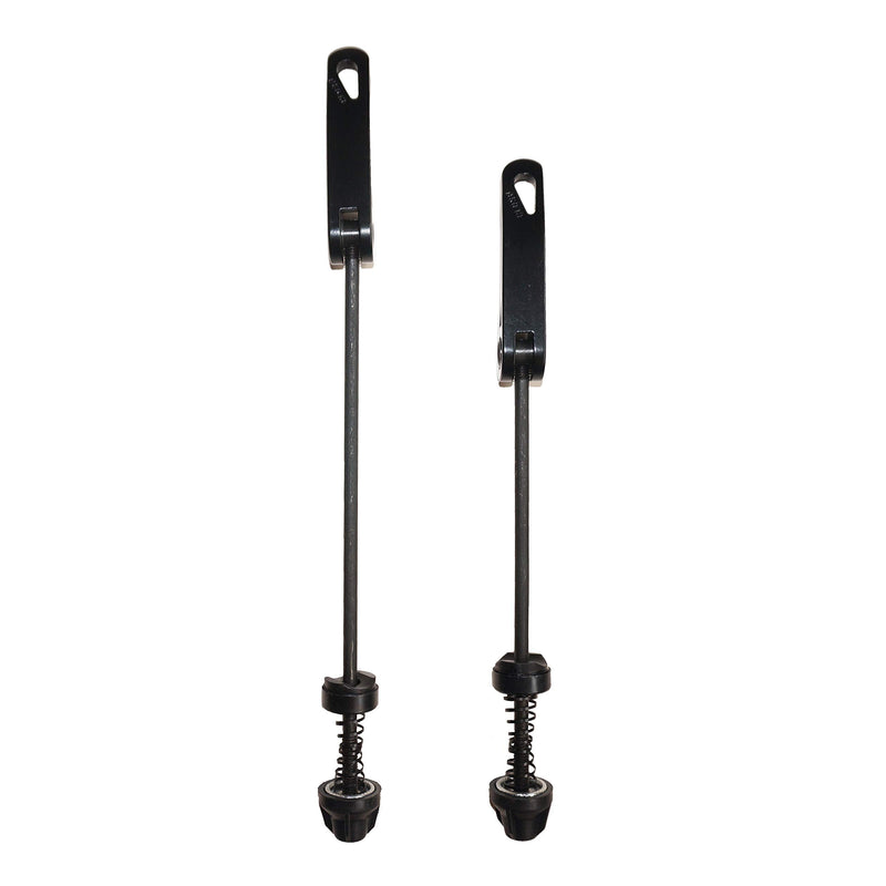 DEER U Road Mountain Bicycle MTB Wheel Hub Front and Rear Skewers Quick Release Skewer Clip Bolt Lever Axle QR 145/180 mm, a Pair - BeesActive Australia