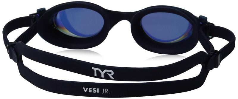 TYR Vesi Mirrored Googles One Size Gold/Navy - BeesActive Australia