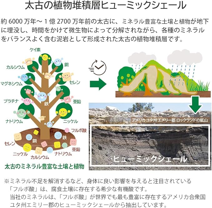 U&I･JAPAN Plant Minerals 1000mL Natural minerals created over 100 million years More than 70 highly absorbable minerals similar to all types Potassium Silica (silicon) Fulvic acid Multimineral Humic Shale Plant-based Various uses - BeesActive Australia