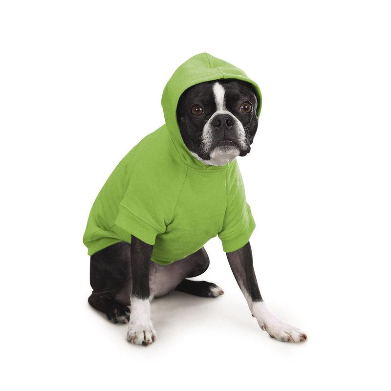 Zack & Zoey Basic Hoodie for Dogs Parrot Green M (Neck: 13", Girth: 22", Back: 16") - BeesActive Australia