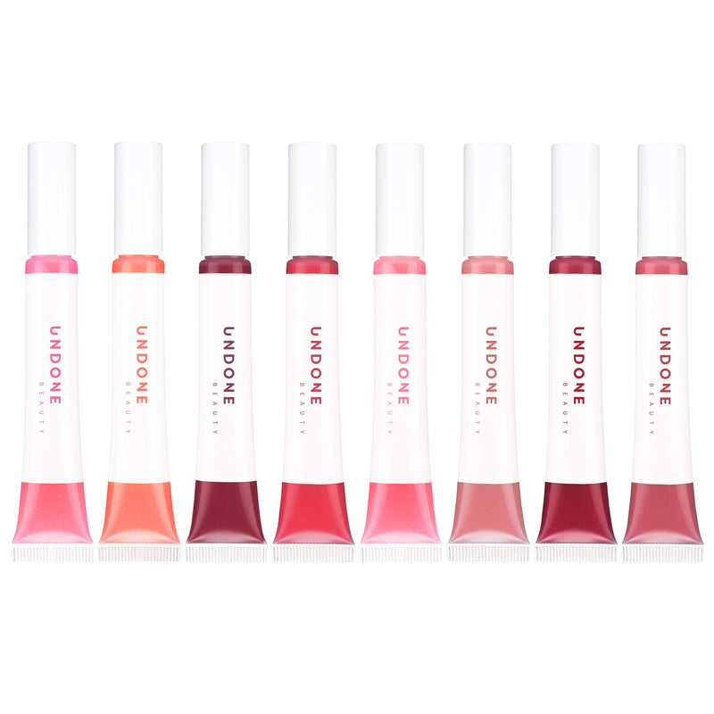 Moisturizing Sheer Balm Lip Tint with Exfoliating Tip for Gentle Dry Skin Removal - UNDONE BEAUTY Lip Life. Natural Shea, Jojoba & Rose Hip for Lip Smoothing. Tinted Non-Sticky Gloss. BEIGE - BeesActive Australia