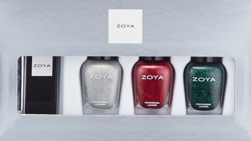 ZOYA Nail Polish, Santa Baby Lips & Tis Quad, 1 fl. oz. - BeesActive Australia