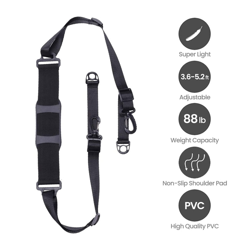 Epessa Kick Scooter Shoulder Strap Compatible for Carrying Beach Chair, Electric Scooter,Kids Bike,Foldable Bikes, Balance Bikes, Yoga Mat with Non-Slip Shoulder Pad,Adjustable - BeesActive Australia