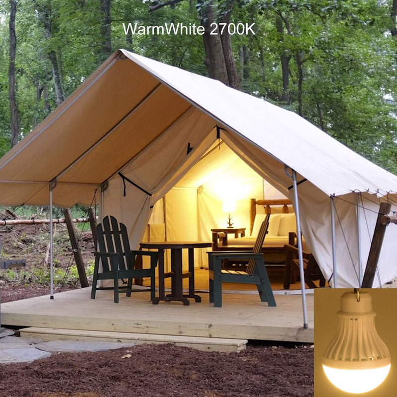 Onite USB LED Camping Light, Outdoor Light with Simple Switch, Also for Garage Warehouse Car Truck Fishing Boat Outdoor Portable LED Bulb, Emergency Light, or Children Bed Lamp, WarmWhite(Pack of 1) - BeesActive Australia