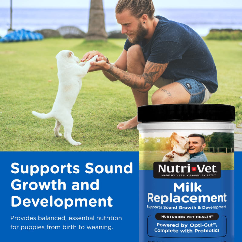 Nutri-Vet Milk Replacement For Puppies | Healthy Gut Support with Probiotics | 12 Ounces - BeesActive Australia