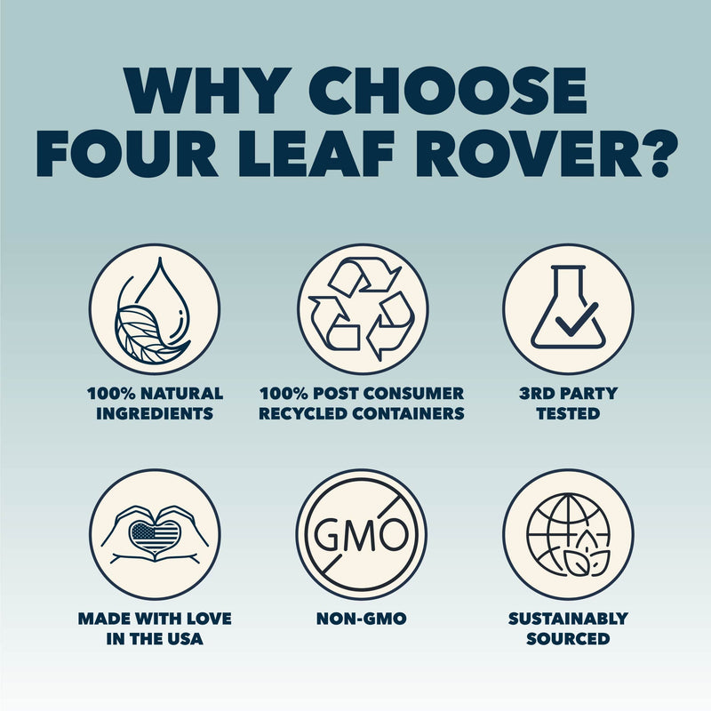 Four Leaf Rover: Bifido for Fido - Multi-Strain Dog Probiotics and Prebiotics for Immune Support - 50 Billion CFUs - Up to 120 Servings, Depending on Dog’s Weight - Vet Formulated - for All Breeds - BeesActive Australia