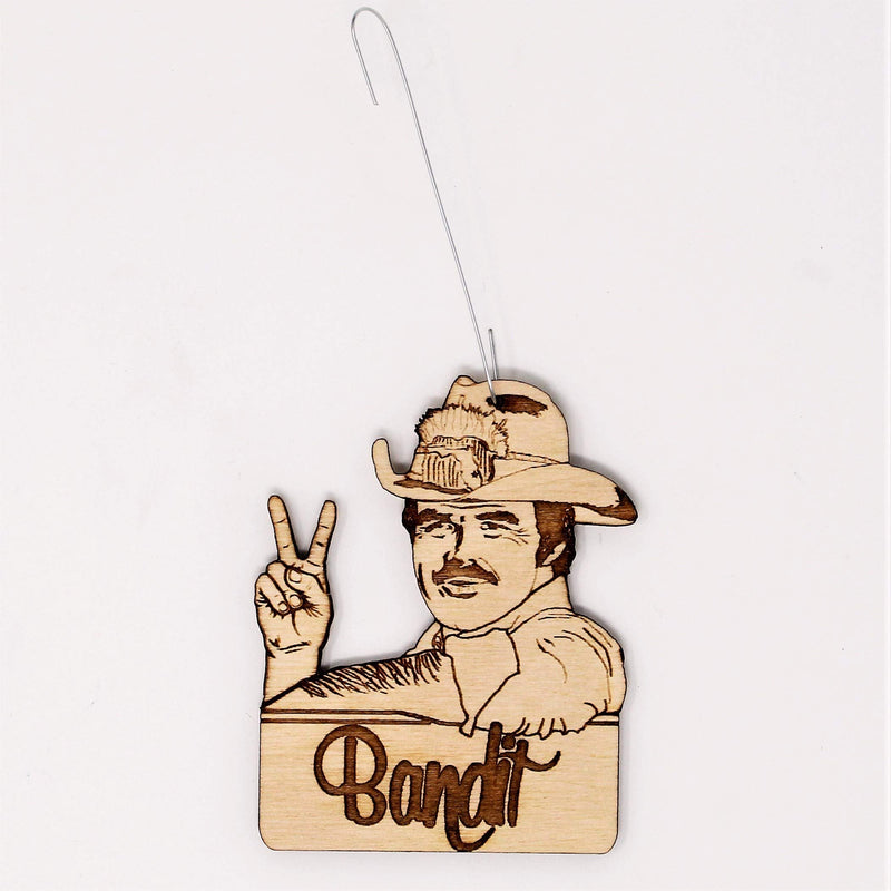 Burt Reynolds Christmas Ornament | Smokey and the Bandit Rear View Mirror Hanging - BeesActive Australia