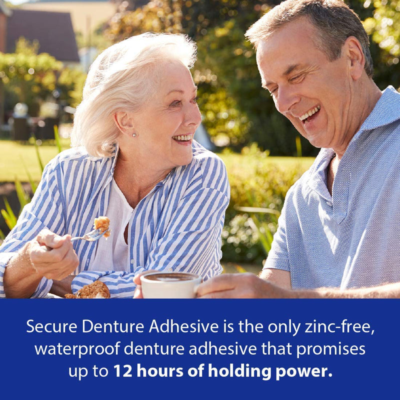 DenTek Secure Denture Bonding Cream 1.4 oz by Bioforce USA / 1.4 oz. (Multi-Pack) - BeesActive Australia