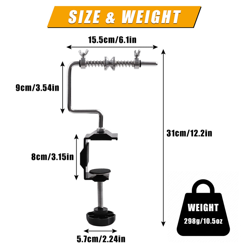 JOGFFDE Fishing Line Spooler Protable Fishing Line Winder Spooler Adjustable Spinning Reel Spool Spooling Station System Multifunctional Stable Spooler Machine Fishing Accessories, Home, Boats - BeesActive Australia