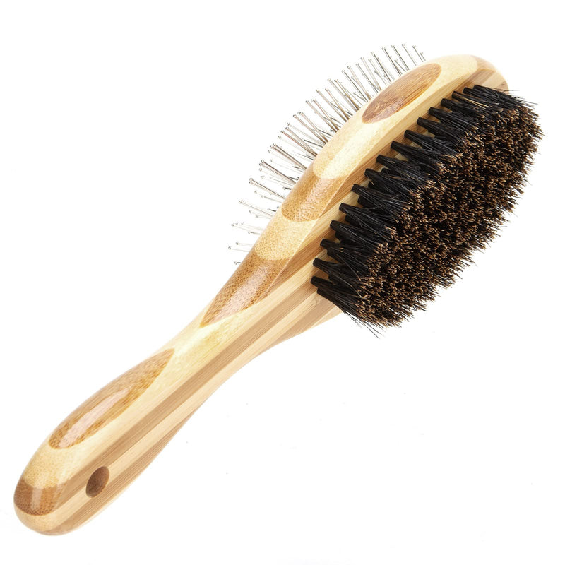 Dog Grooming Brush,Dog Bath Brush Shedding & Massages Short Haired Dogs & Cats While Creating a Soft Coat Shine.Dog Shampoo Brush | Soothing Massage Natural Bristles for Washing. - BeesActive Australia