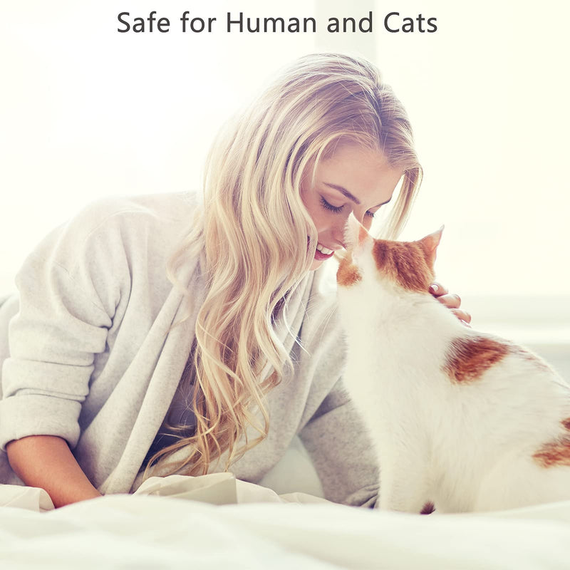 Wustentre 3 Pack Calming Collar for Cats, Cat Calming Collars, Natural Cat Pheromones Calming Collar, Adjustable Cat Anxiety Collar Reduce Anxiety Kitten Calm Collar for Cats Purple - BeesActive Australia