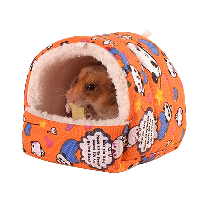 YUEKUA Mini Hamster Bed Hideout Protection Hammock Small pet Bed Gerbil Habitat Mini House cage nest Hamster Accessories… s5 - BeesActive Australia