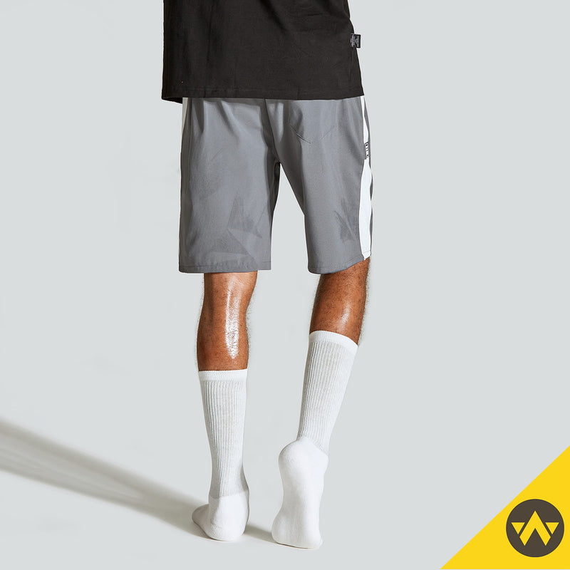 WANDER Men's Cushion Crew Socks 3-6 Pairs Athletic Running 6-8/8-13/12-15 Socks Men Cotton Sport Wicking Work A Crew Socks:6 Pairs White 12-15 - BeesActive Australia
