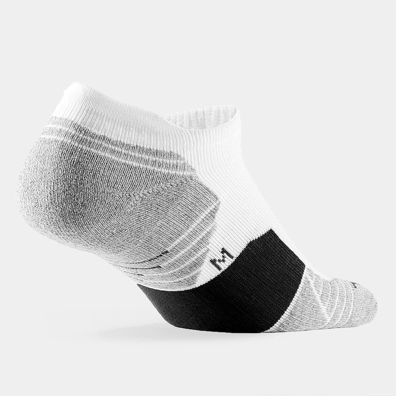 WANDER Men's Athletic Running Socks 7 Pairs Thick Cushion Ankle Socks for Men Sport Low Cut Socks 6-9/10-12/12-14 7 Pairs White Grey X-Large - BeesActive Australia