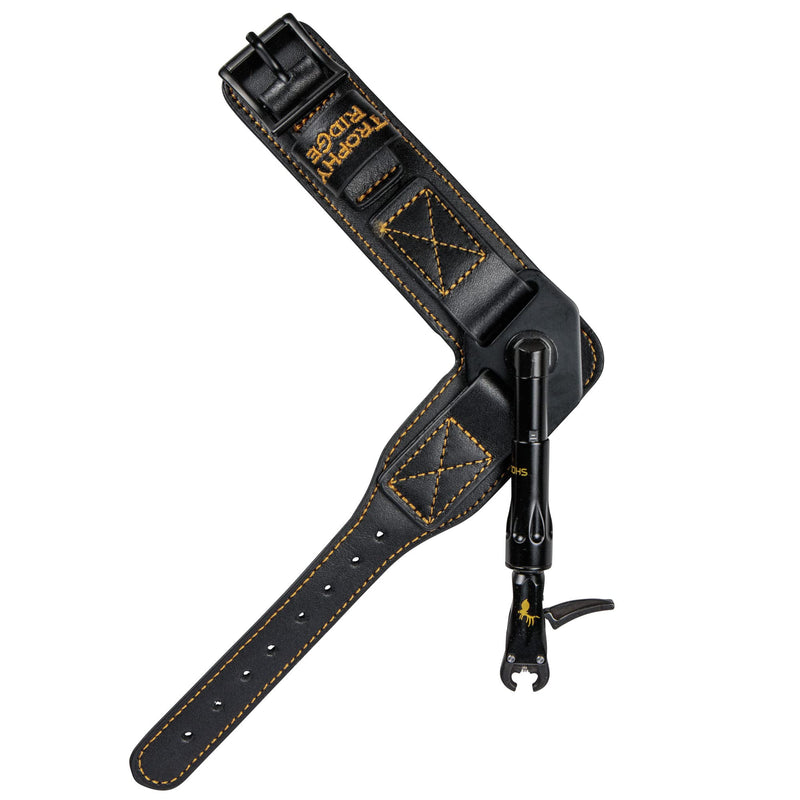 Trophy Ridge Shootout Hunting and Target Release Aid, Dual Caliper, 360-degree Swiveling Arm, Pewter, One Size (AFL1151C) - BeesActive Australia