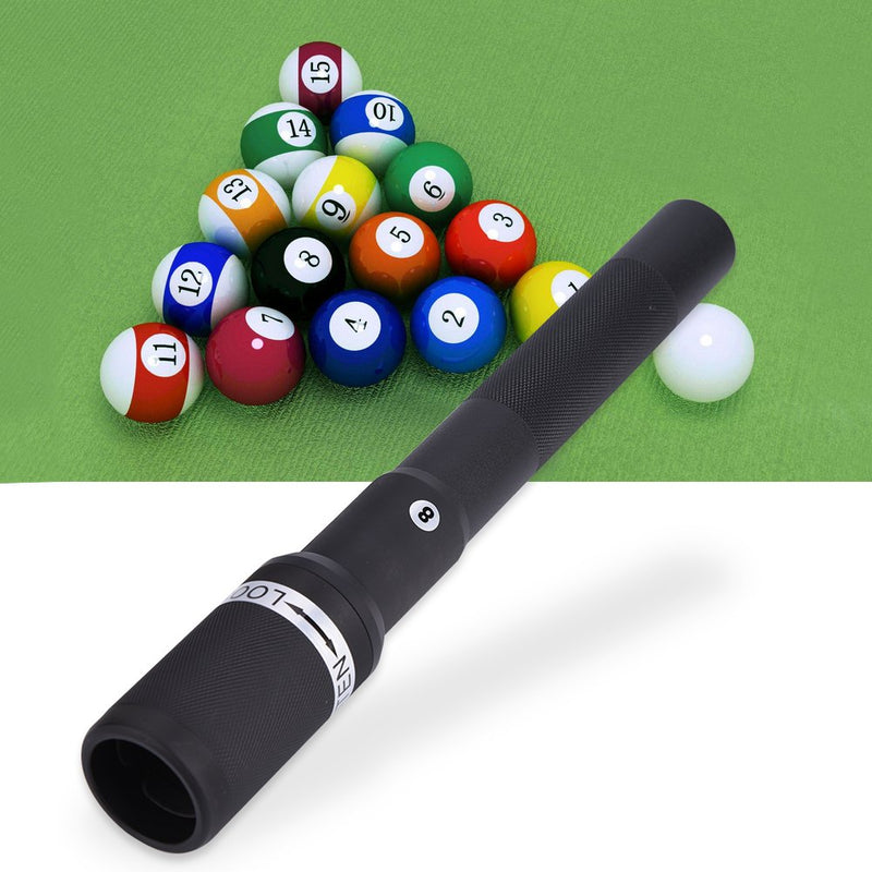 [AUSTRALIA] - GLOGLOW 12.6inch Cue Extension, Aluminium Alloy Billiard Pool Cue Extreme Extender Telescopic Billiard Accessories Extender(Black) 