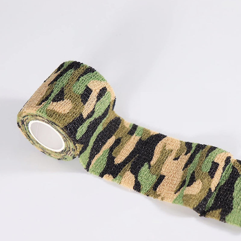 HPWFHPLF Hunting Camouflage Tape, 6 Rolls 1.96 x 177 Inch Self-Adhesive Cling Scope Wrap Military Camo Stretch Bandage for Gun Rifle Shotgun Camping Multi-color - BeesActive Australia