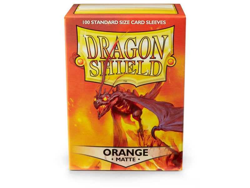 [AUSTRALIA] - Sleeves: Dragon Shield Matte Japanese Orange (60) 