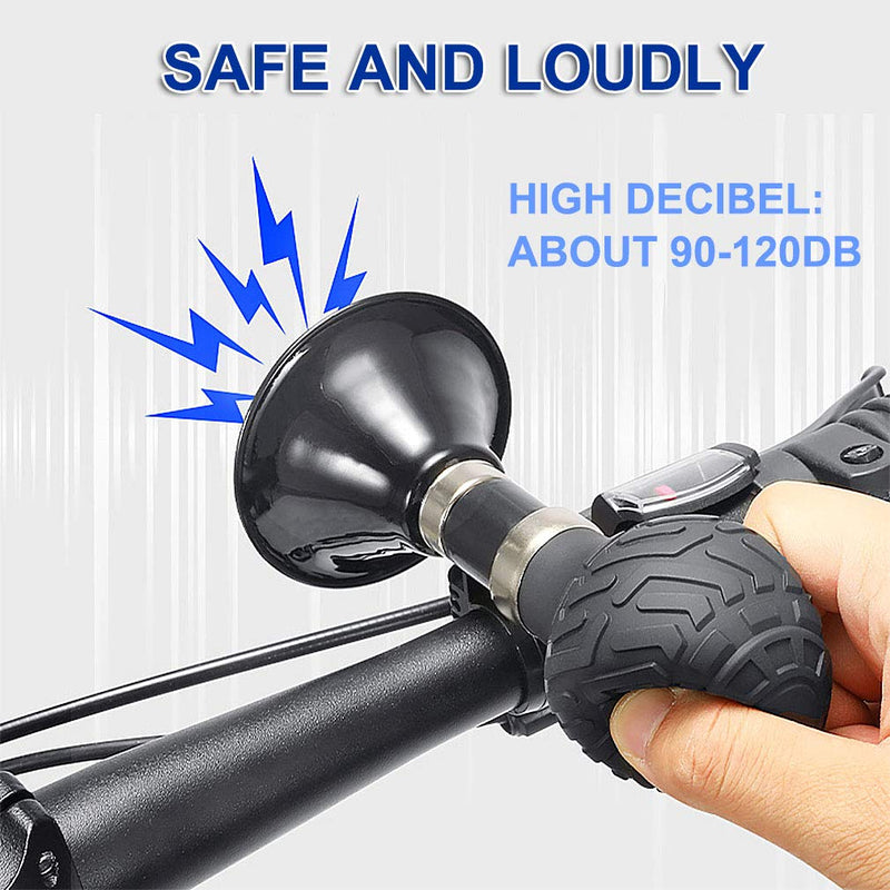 Bugle Horn for Bikes - Bicycle Retro Clown Horn,Classic Metal Loud Handlebars Mount Rubber Squeeze Loudspeaker Air Horn Hooter Horn Bell Ring for Cycling, Adults Vehicles Bicycles, Bikes - BeesActive Australia