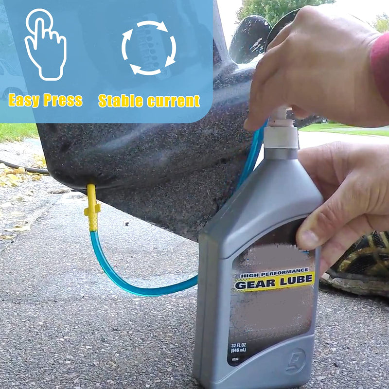Lower Unit Gear Lube Pump for Standard Quart Bottles Fits All Mercury and Mariner Outboards - BeesActive Australia