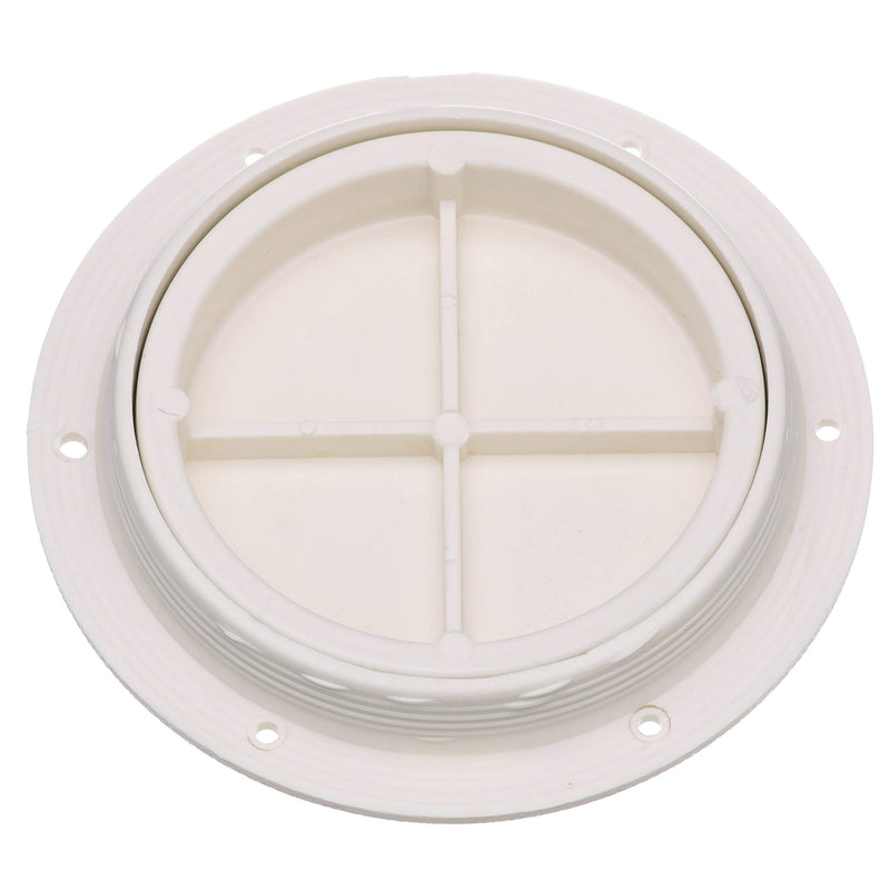 [AUSTRALIA] - Seachoice 39561 Pry-Up Deck Plate – White – Watertight – Diameter Hole, 8-1/2 Inch 