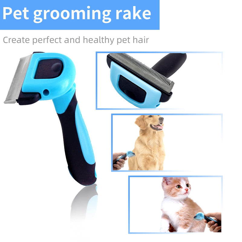 Pet Hair Remover,Pet Grooming Brush,Deshedding Tool for Dogs & Cats,Effectively Reduces Up to 95% for Short Medium and Long Pet Hair,Professional Deshedding Suitable for Cats and Dog - BeesActive Australia